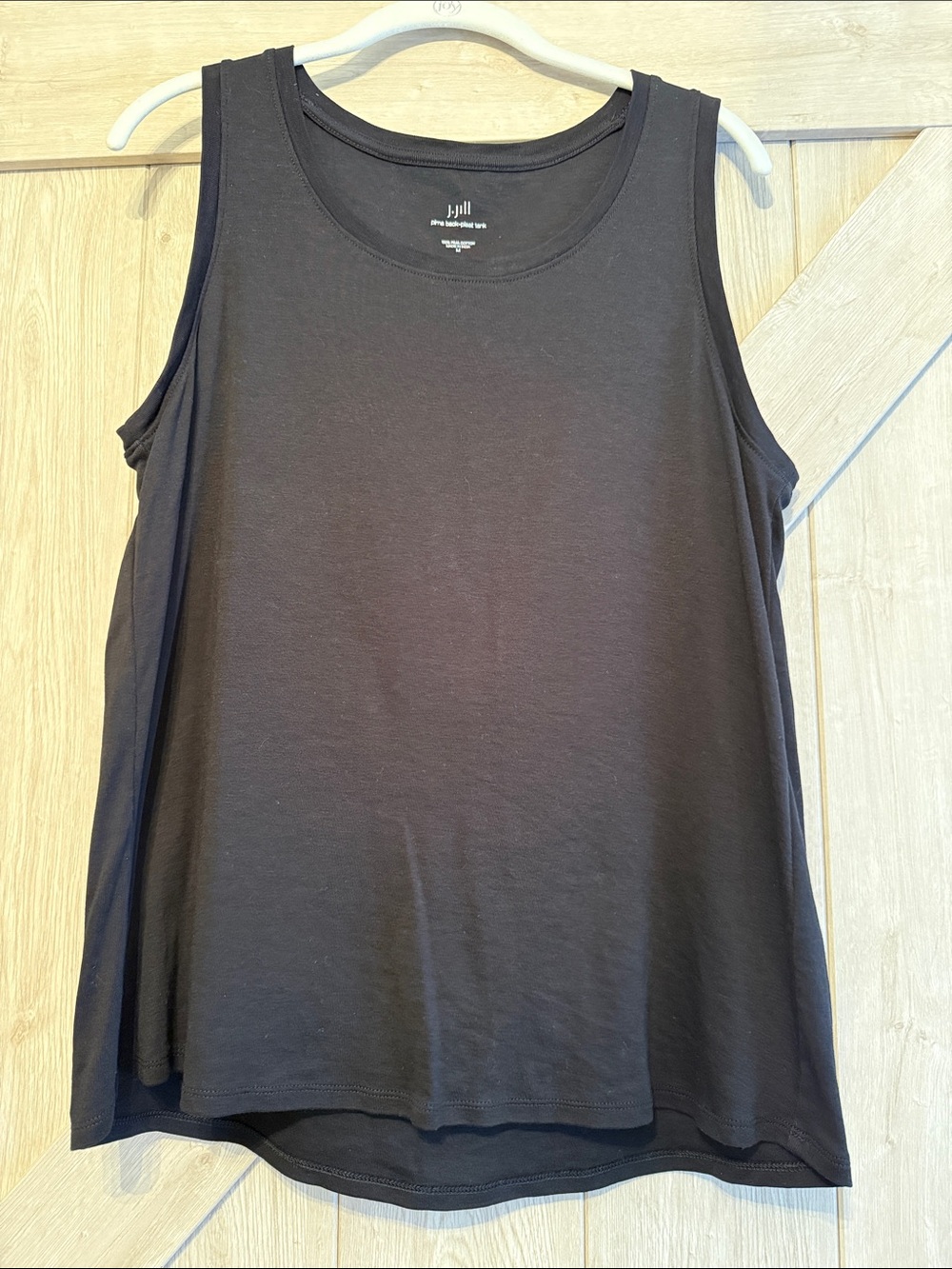 J. Jill Pima Back-Pleat Tank